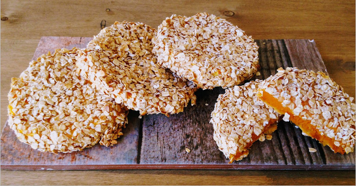 MILANESAS DE CALABAZA AL HORNO