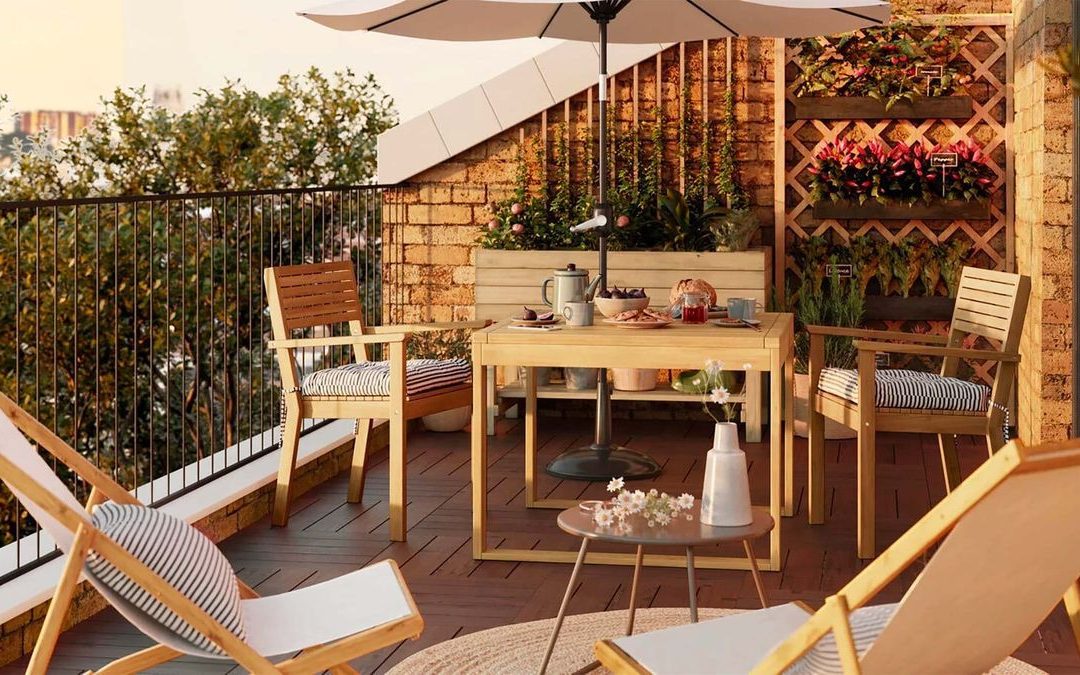 IDEAS PARA DECORAR TU TERRAZA O BALCÓN