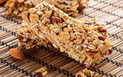 Barritas caseras de avena y frutas secas