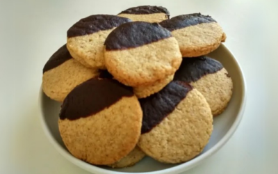 GALLETAS INTEGRALES CON CHOCOLATE.