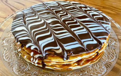 Postre: Milhojas de dulce de leche