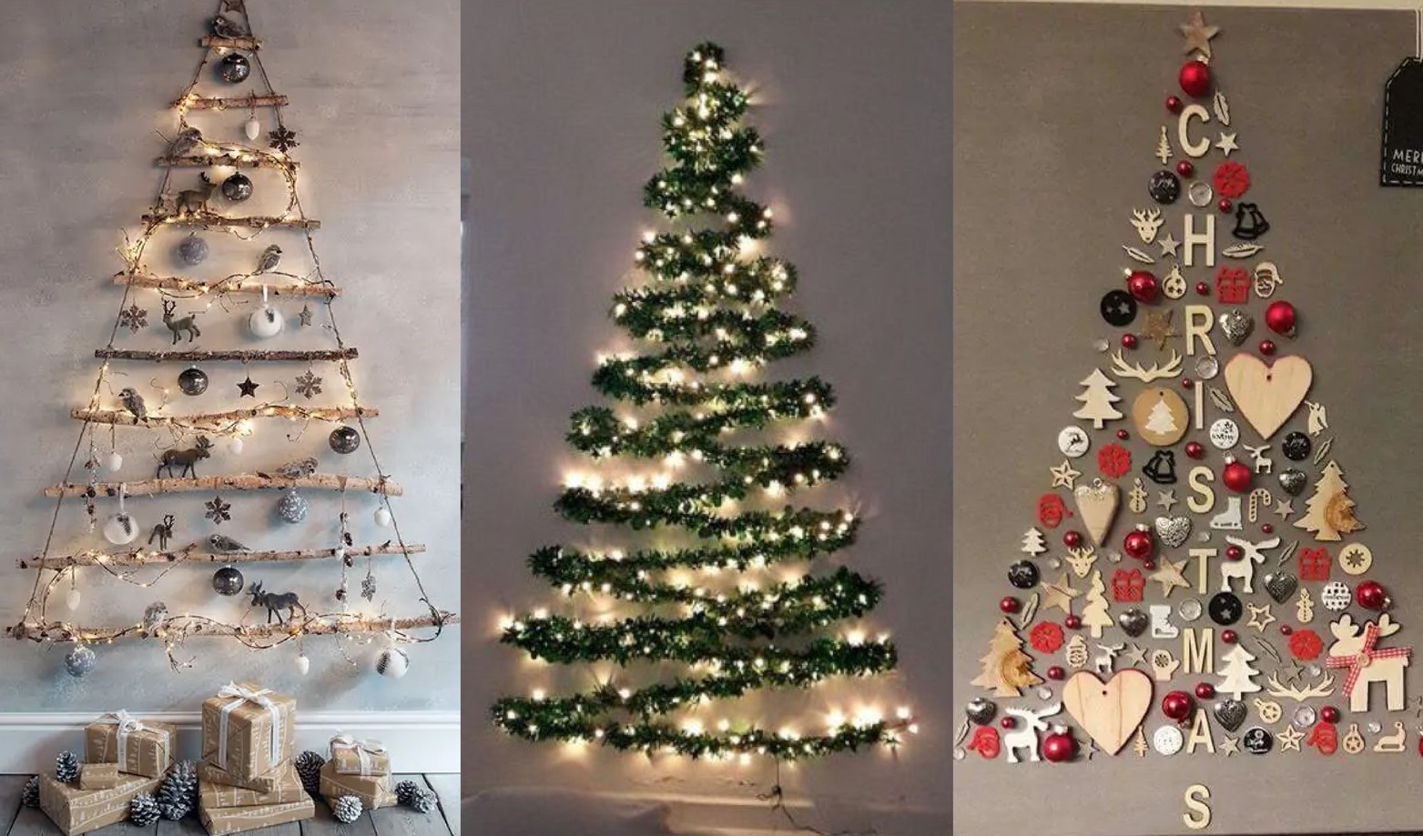 Árboles navideños alternativos