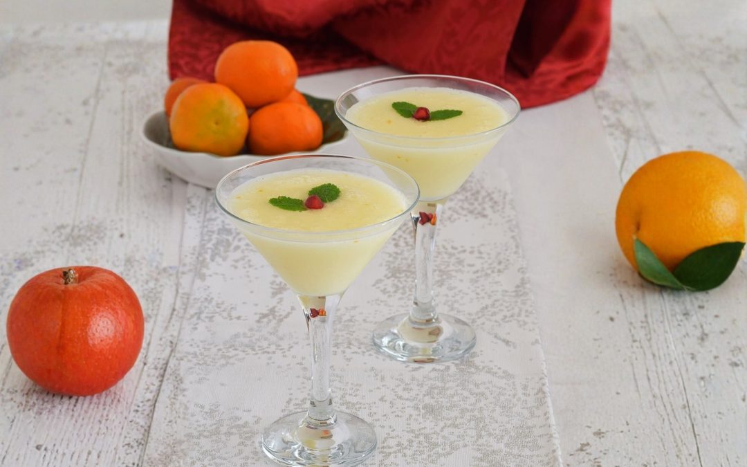 Sorbete de mandarina