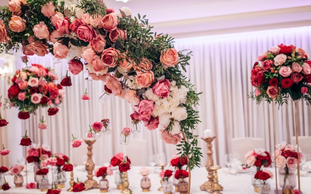 DECORACION CON FLORES NATURALES