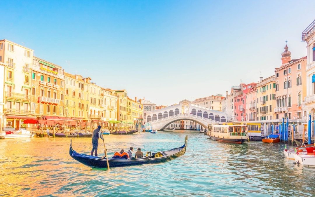 VENECIA, EL LUGAR PREFERIDO DE LOS ENAMORADOS